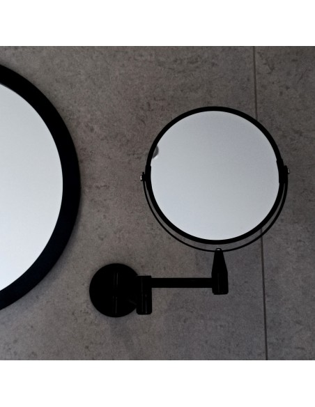 Kosmetické zrcátko zoom černé zvětšující - DARK ZOOM