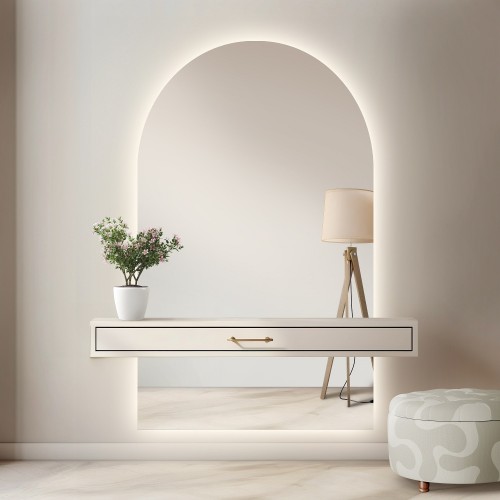 Poloviční oválné koupelnové...