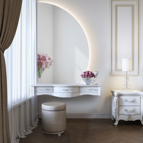 Půlkruhové koupelnové...