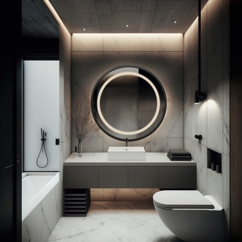 Kulaté zrcadlo v černém... 2