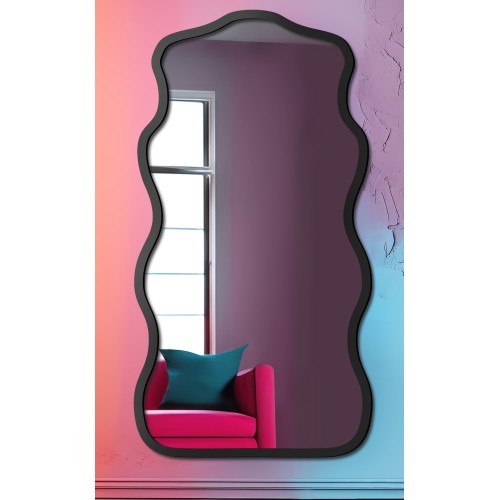 Nepravidelné zrcadlo v rámu... 2