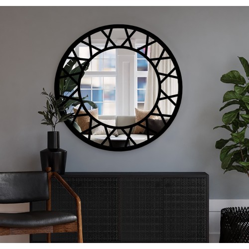 Dekorativní kulaté zrcadlo...