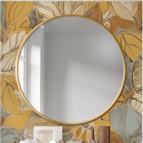 Kulaté zrcadlo ve zlatém... 2