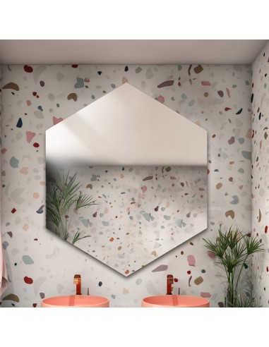 Zrcadlo geometrického tvaru – HEXA