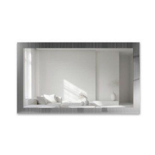 Dekorativní obdélníkové zrcadlo na ornamentálním skle Visiosun Classic - LUXORA CLARITY