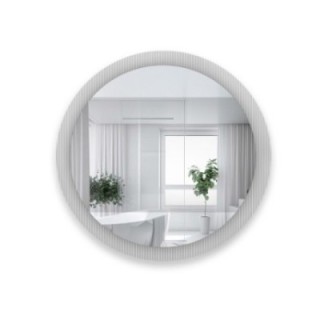 Dekorativní kulaté zrcadlo na ornamentálním skle Visiosun Classic - LUXORA GLIMMER
