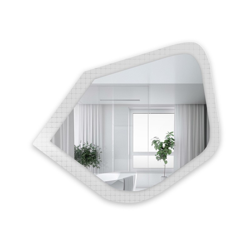 Dekorativní zrcadlo na ornamentálním skle Master Flex - LUXORA PRISTAL