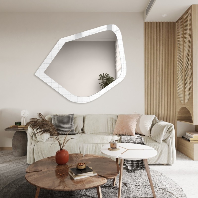 Dekorativní zrcadlo na ornamentálním skle Master Flex - LUXORA PRISTAL
