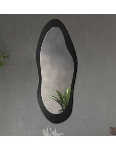 Nepravidelné zrcadlo s rámem z MDF -...