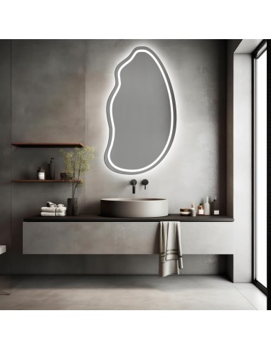 Organické zrcadlo s osvětlením -...