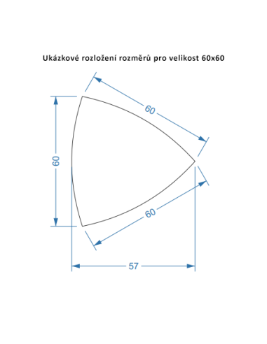 Koupelnové zrcadlo nepravidelného...