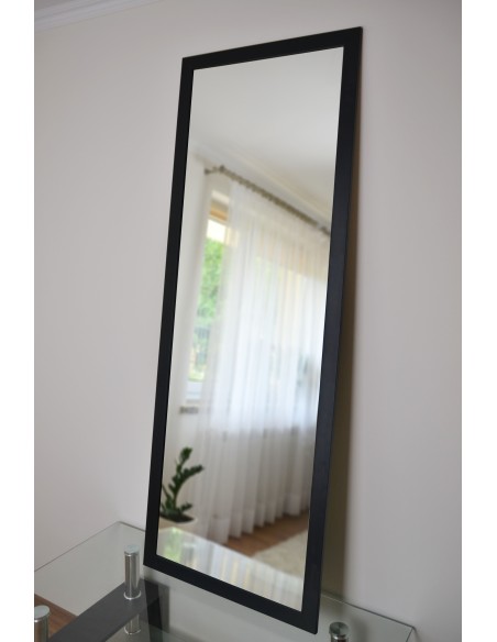 Velké zrcadlo v jednoduchém elegantním dřevěném rámu - 4501 - barva rámu podle vašeho výběru