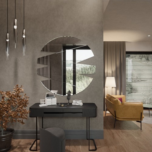 Dekorativní kulaté zrcadlo... 2