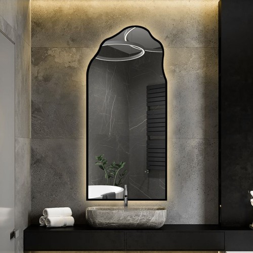 Poloviční oválné zrcadlo...