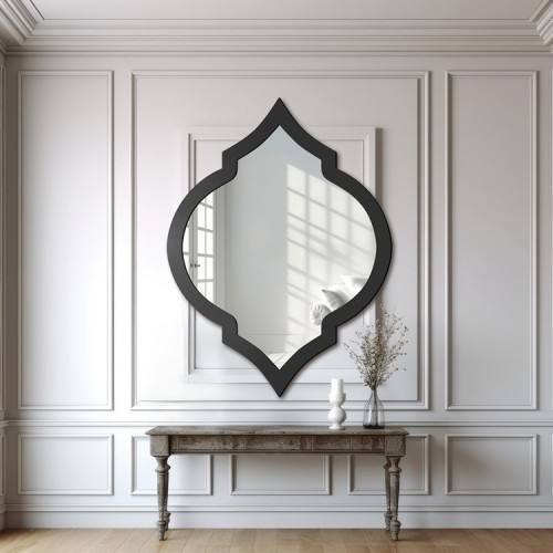 Nástěnné zrcadlo v retro...