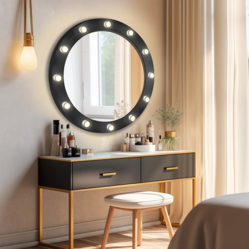 Kulaté kosmetické zrcadlo s...