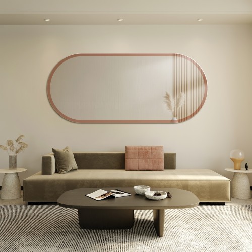 Oválné zrcadlo ve zlatém... 2