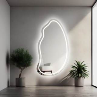 Organické zrcadlo s osvětlením - TOPAZ LED II