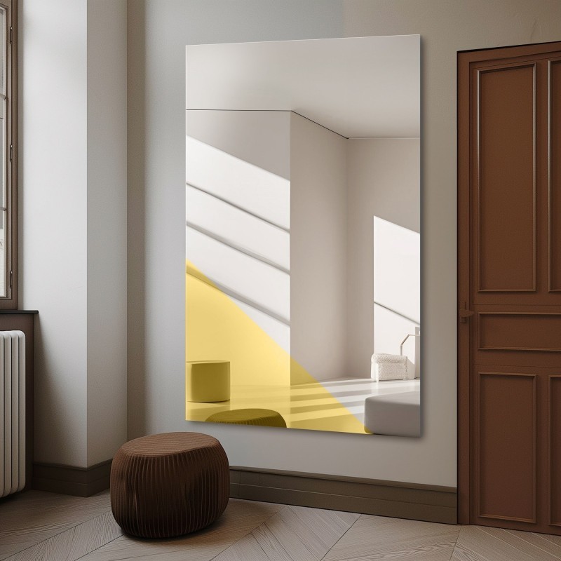 Velký dekorativní zrcadlový barevný panel - TORI