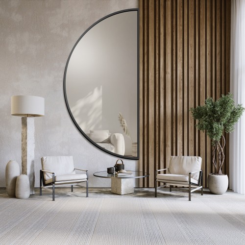 Půlkruhové zrcadlo ve... 2