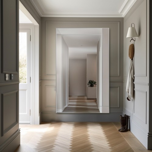 Zrcadlo v rámu - CRYSTAL