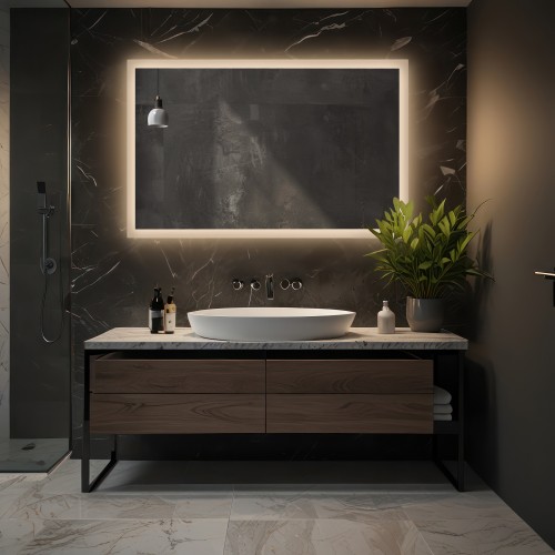 Obdélníkové zrcadlo s...