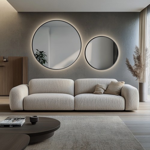 Sada kulatých zrcadel v...