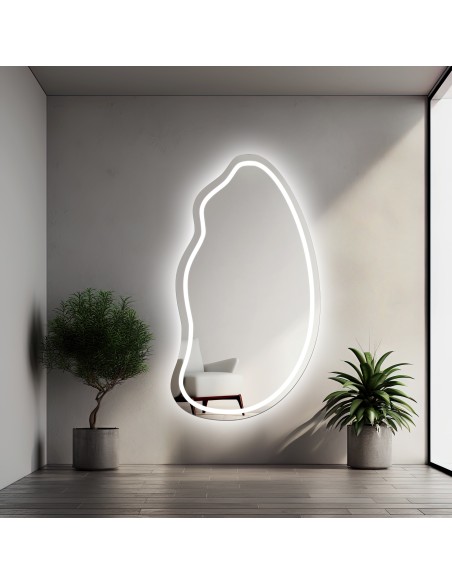 Organické zrcadlo s osvětlením - TOPAZ LED II