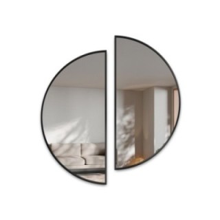 Sada polovin kol v černém rámu MDF SLIM - HILDA SET - barva rámu dle vašeho výběru