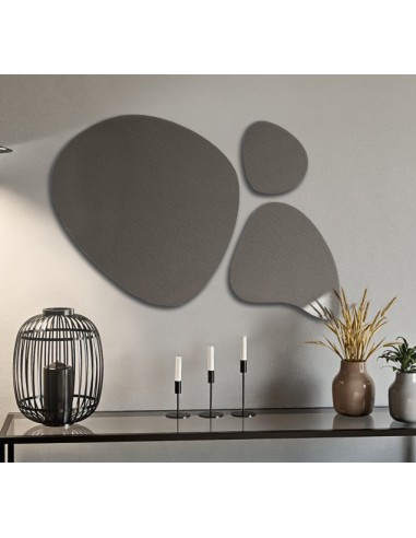 Sada tří zrcadel nepravidelného tvaru...