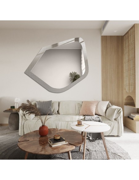 Dekorativní zrcadlo na ornamentálním skle Master Flex - LUXORA PRISTAL