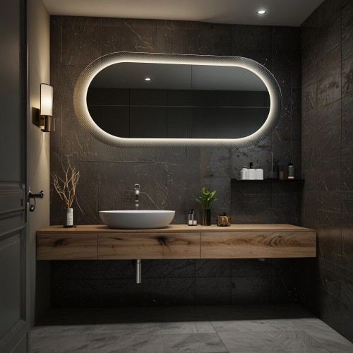 Oválné zrcadlo na... 2