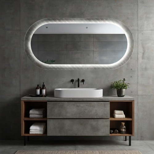 Oválné zrcadlo na... 2