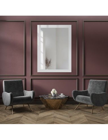 Dekorativní obdélníkové zrcadlo na...