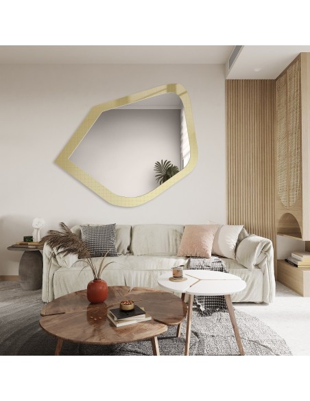 Dekorativní zrcadlo na ornamentálním skle Master Flex - LUXORA PRISTAL