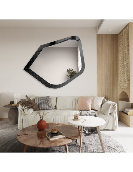 Dekorativní zrcadlo na ornamentálním skle Master Flex - LUXORA PRISTAL