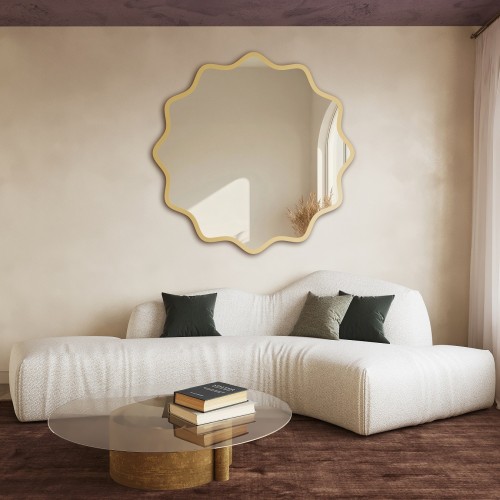 Kulaté zrcadlo ve vlnitém...