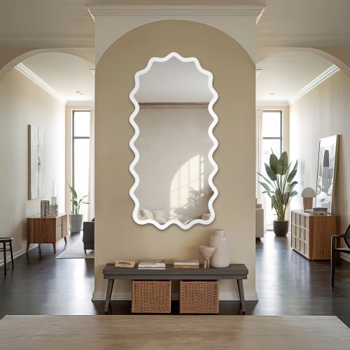 Polovičně oválné zrcadlo ve... 2