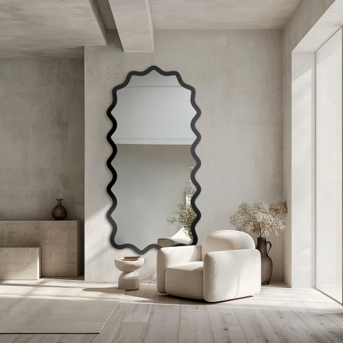 Polovičně oválné zrcadlo ve...