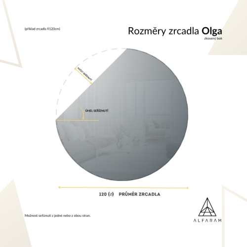 Kulaté zrcadlo do podkroví... 2