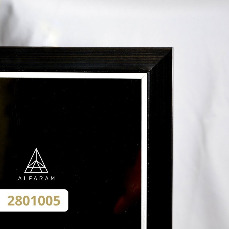 Stojící šatní zrcadlo v elegantním dřevěném rámu - 2801 - barva rámu dle vašeho výběru