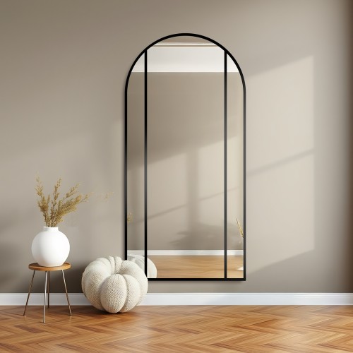 Poloviční oválné zrcadlo se...