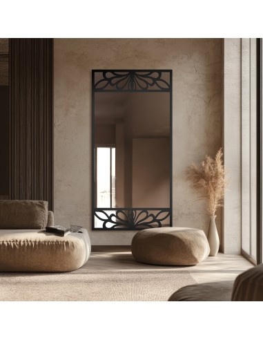 Obdélníkové zrcadlo s prolamovaným...