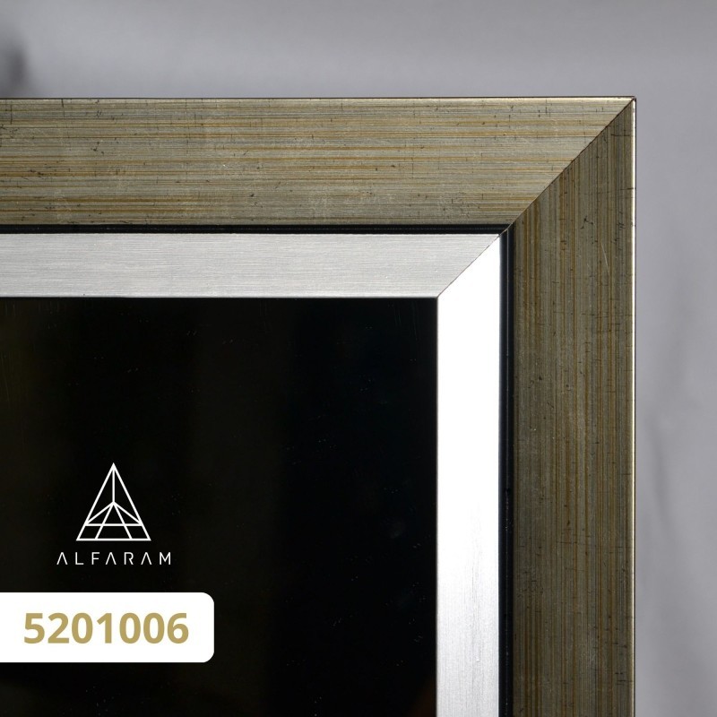 Stojící šatní zrcadlo v dřevěném rámu - 5201 - barva rámu dle vašeho výběru