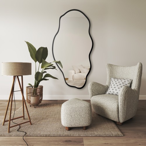 Zrcadlo s organickým tvarem...