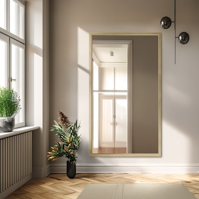 Zrcadlo v dřevěném rámu – 8301 – barva rámu na výběr
