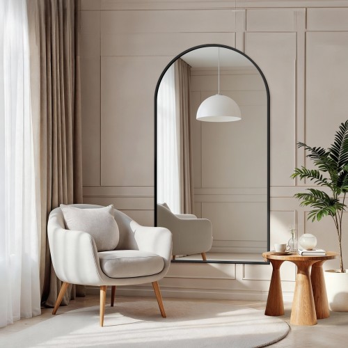 Poloviční oválné zrcadlo v...