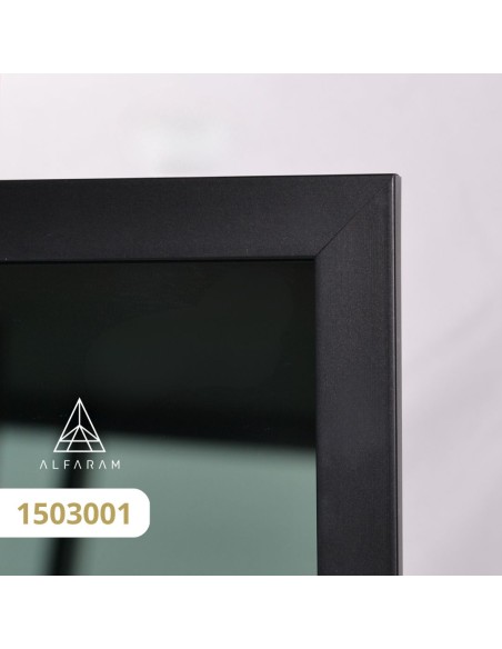 Zrcadlo v černém rámu s osvětlením - 1503 LED III - výběr barvy rámu
