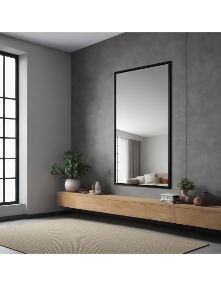 Zrcadlo v jednoduchém elegantním rámu - 1502 - barva rámu podle vašeho výběru