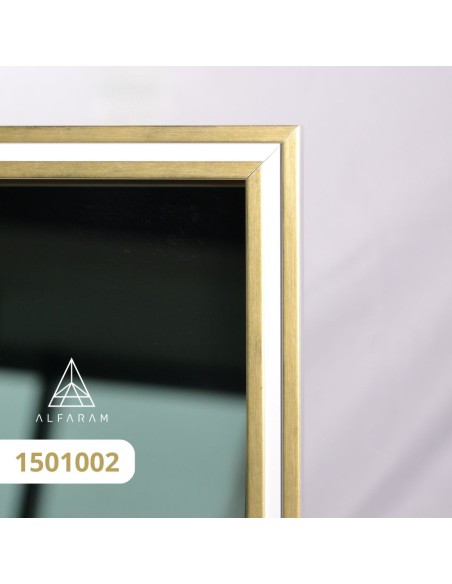 Zrcadlo v jemném ozdobném dřevěném rámu 1501 - barva rámu podle vašeho výběru